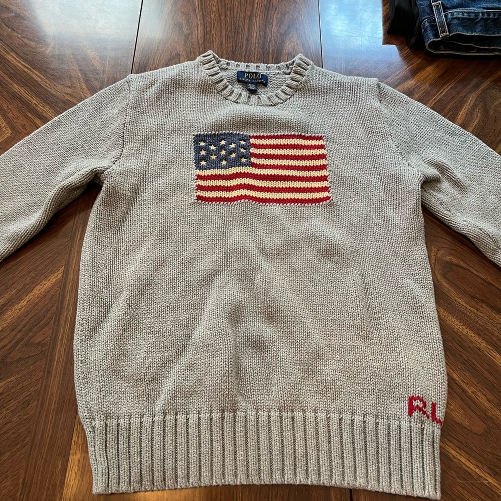 Ralph Lauren American Flag sweater